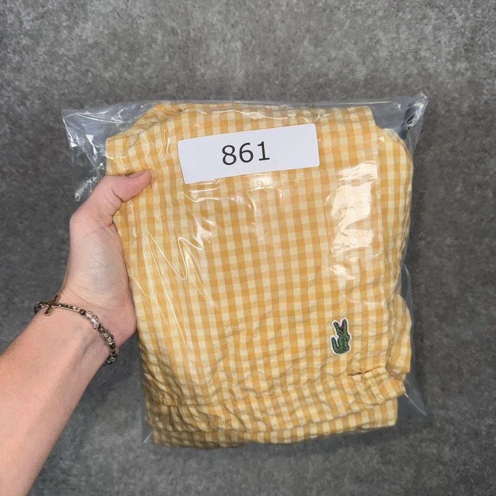 Lacoste keywords gingham